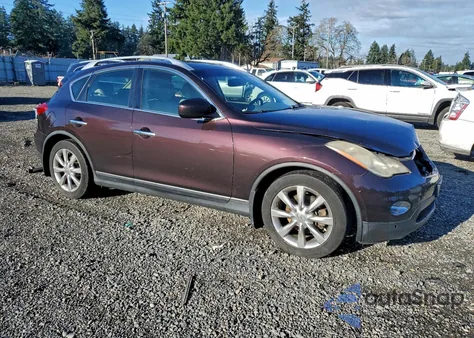2008 Infiniti Ex35 Base z USA, uszkodzony, nr VIN JNKAJ09FX8M362624